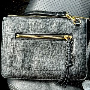 Vince Camuto Genuine Leather Mani Crossbody Purse